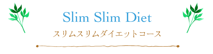スリムスリムダイエットコース